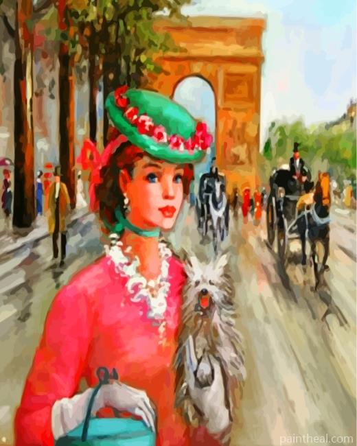 Paris Life Painting By Numbers Kits