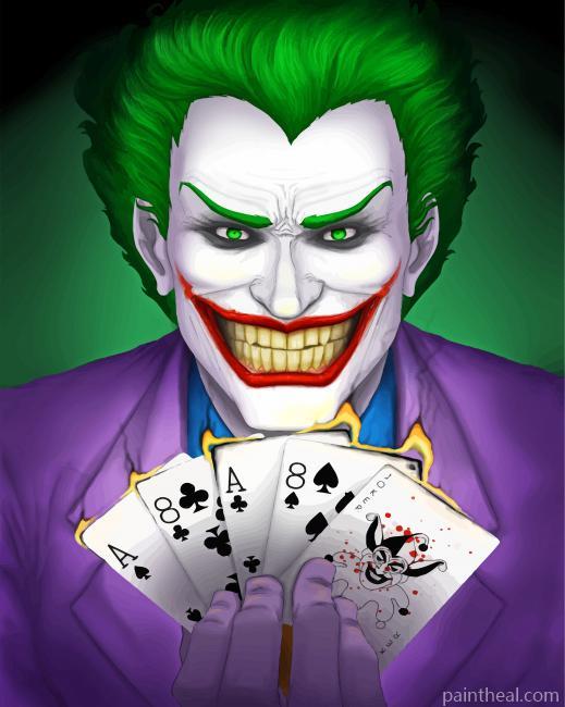Joker Suicide Squad Painting By Numbers Kits