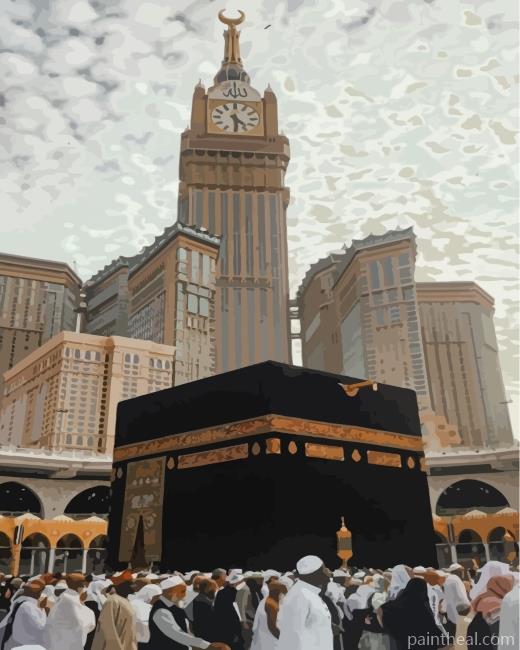 Masjid Al Haram Painting By Numbers Kits