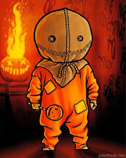 Sam Trick R Treat Painting By Numbers Kits