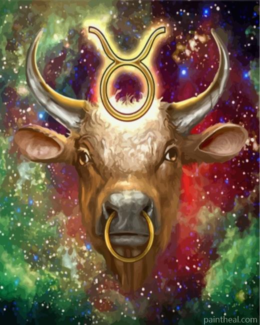 Taurus Zodiac Painting By Numbers Kits