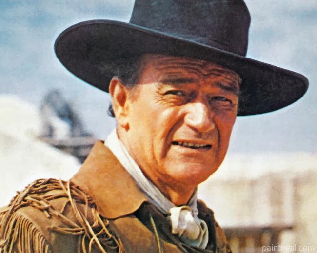 John Wayne Painting By Numbers Kits