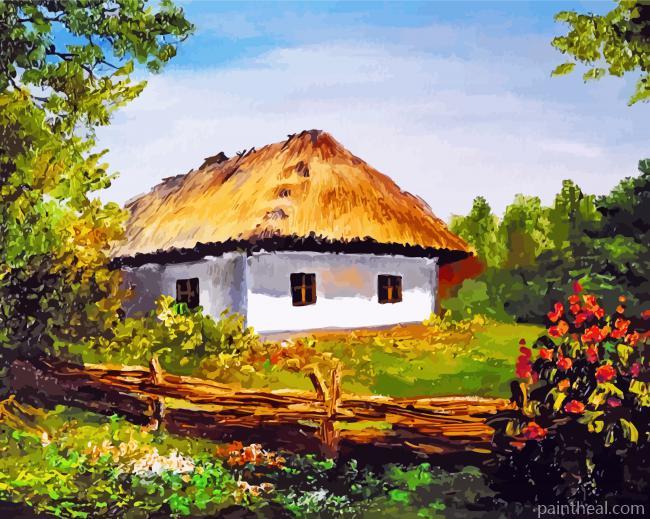 Farmhouse Painting By Numbers Kits