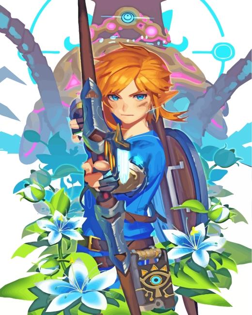 Breath of Zelda Painting By Numbers Kits