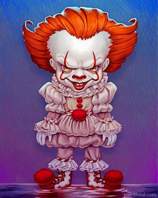 Pennywise Art Painting By Numbers Kits