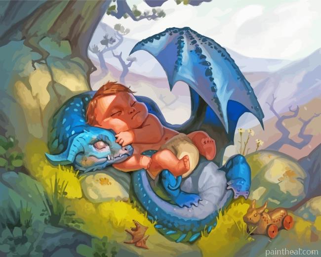 Dragon Nanny Painting By Numbers Kits