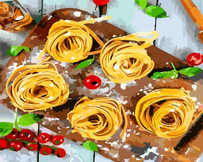 Tasty Pasta Painting By Numbers Kits