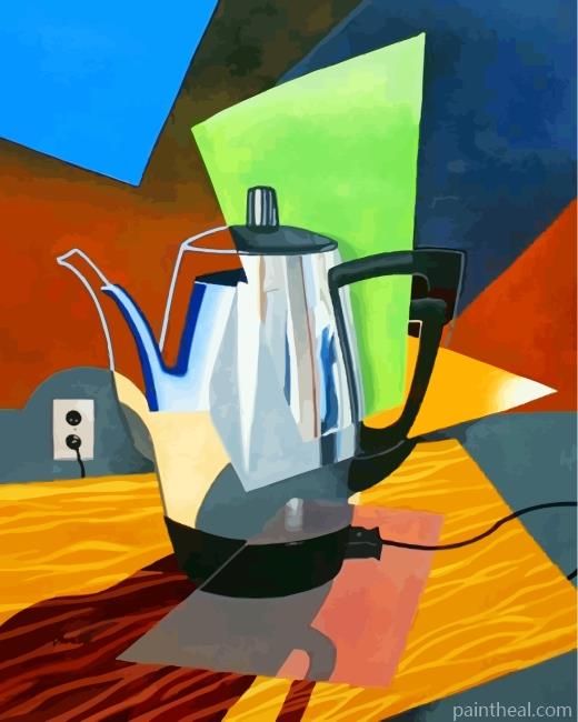 Coffee Pot Painting By Numbers Kits