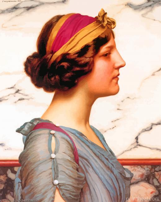 Megilla John William Godward Painting By Numbers Kits
