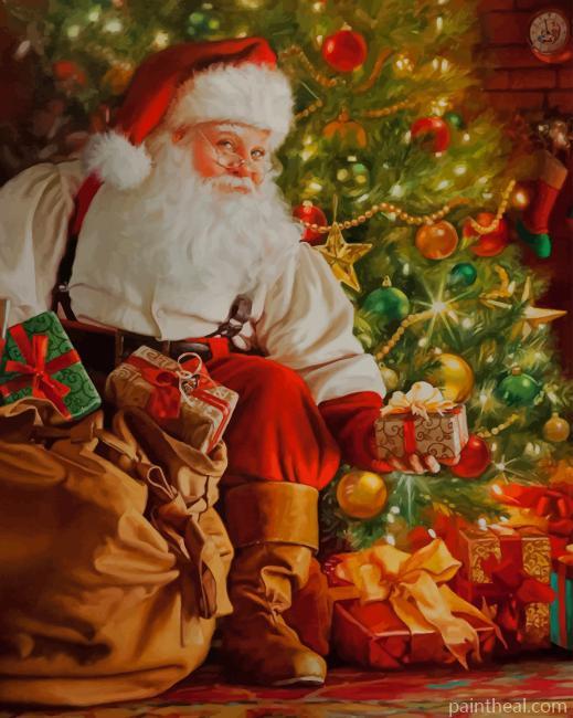 Santa Christmas NEW Painting By Numbers Kits