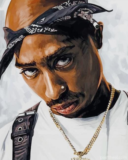 Tupac Shakur NEW Painting By Numbers Kits