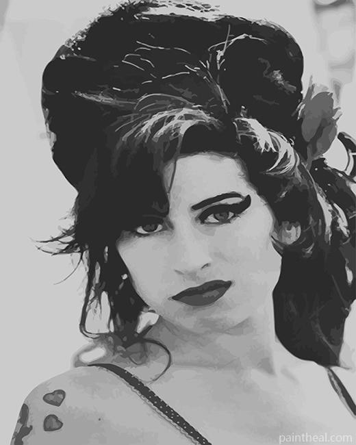Amy Winehouse NEW Painting By Numbers Kits