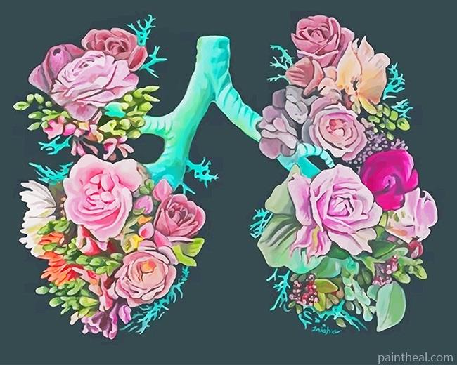 Flower Lungs NEW Painting By Numbers Kits