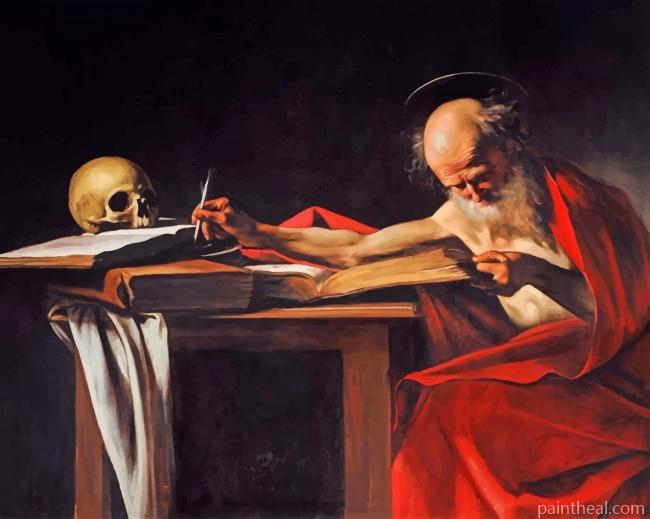 Caravaggio Saint Jerome NEW Painting By Numbers Kits
