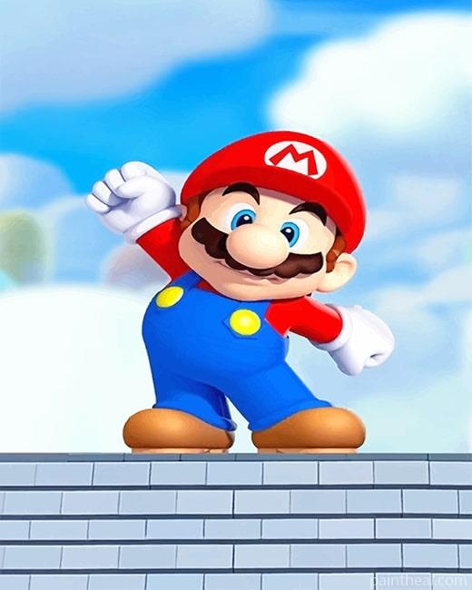 Super Mario NEW Painting By Numbers Kits
