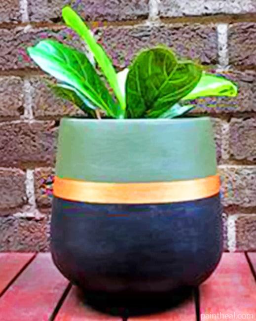 Aesthetic Plant Decors Painting By Numbers Kits