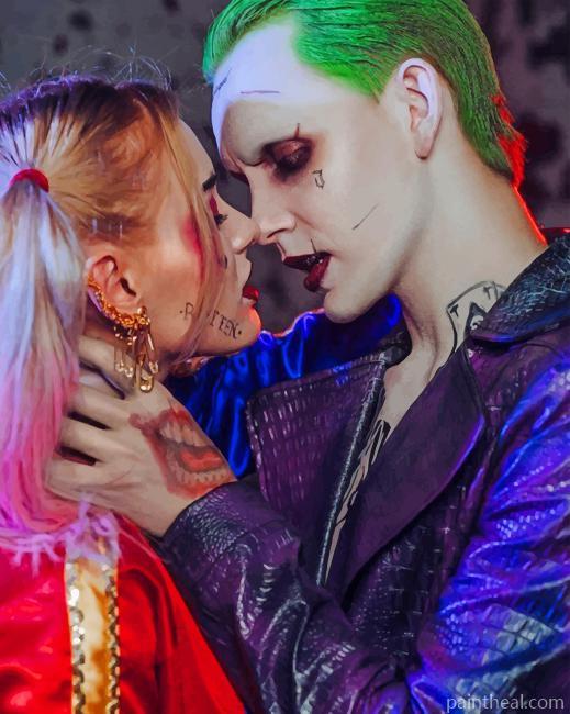 Joker And Harley NEW Painting By Numbers Kits