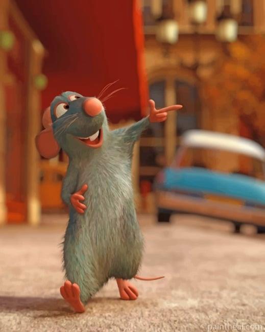 Remy Ratatouille NEW Painting By Numbers Kits