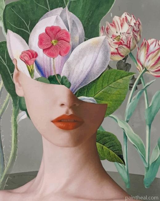 Artificial Flower NEW Painting By Numbers Kits