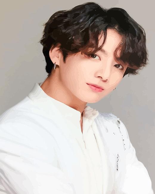 BTS Jeon Jungkook NEW Painting By Numbers Kits