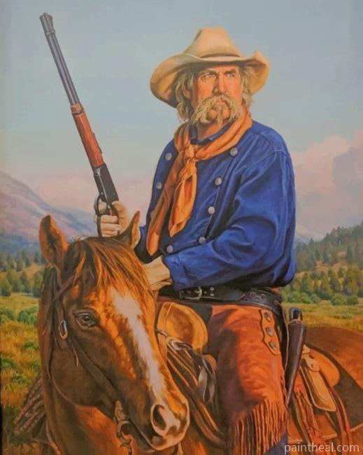 Cowboy NEW Painting By Numbers Kits