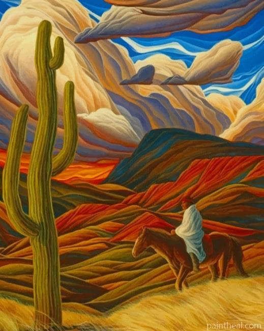 William Haskell Arizona Monument NEW Painting By Numbers Kits