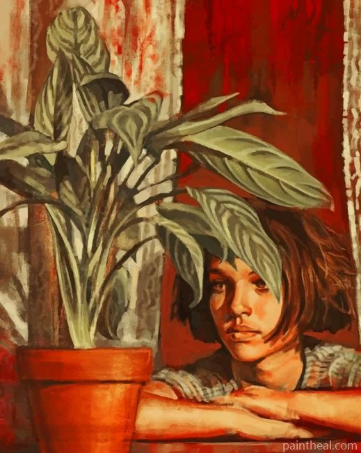 Mathilda And Leon Plant NEW Painting By Numbers Kits