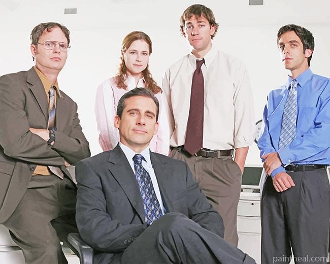 The Office Sitcom Characters NEW Painting By Numbers Kits