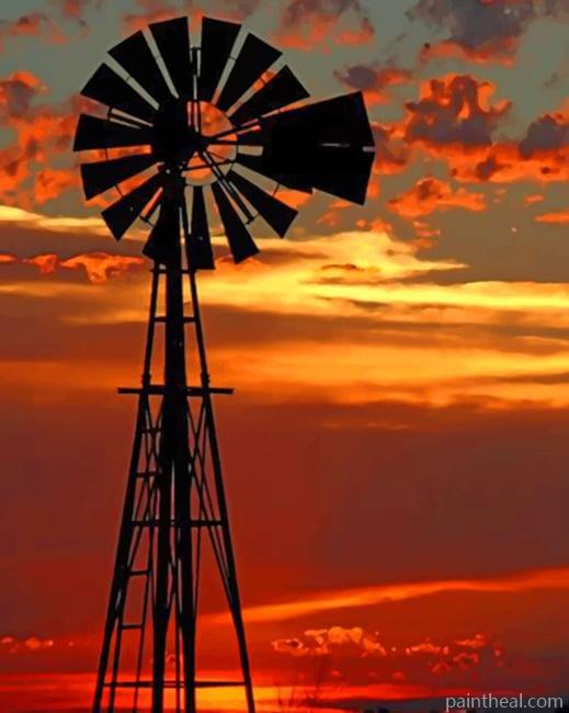 Sunset Silhouette NEW Painting By Numbers Kits
