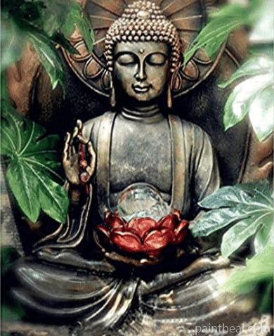 Buddha Statue- Still Life Painting By Numbers Kits