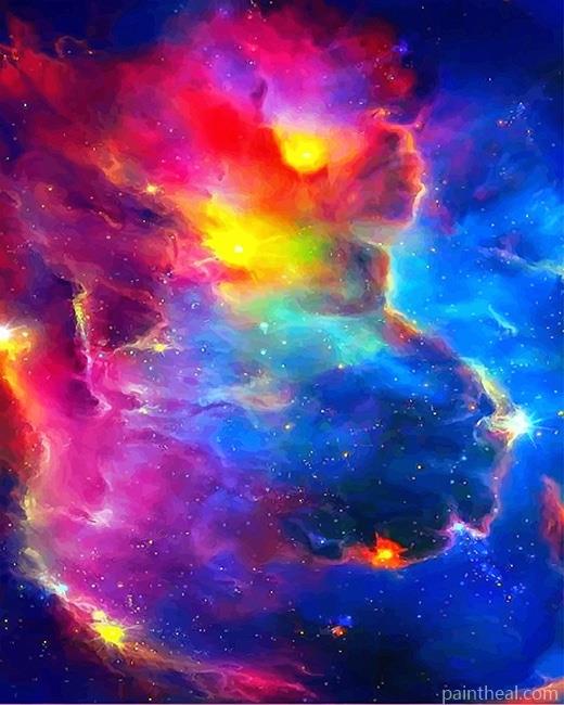 Colorful Universe NEW Painting By Numbers Kits