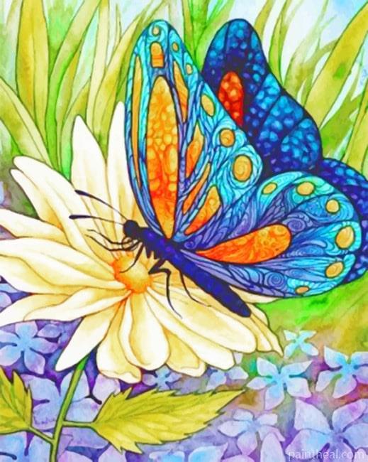 Butterfly Insects Painting By Numbers Kits