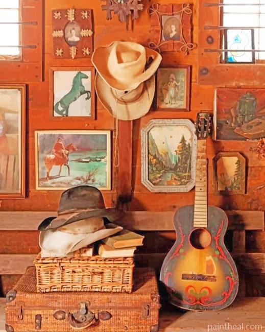 South Western Decor NEW Painting By Numbers Kits