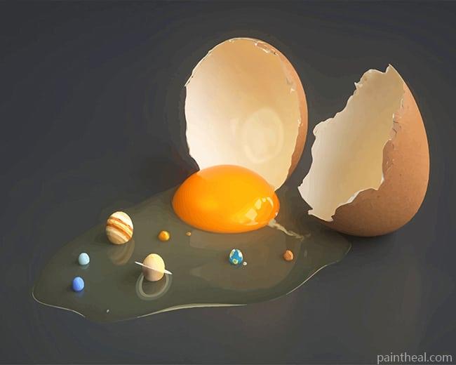 Universe Eggs NEW Painting By Numbers Kits