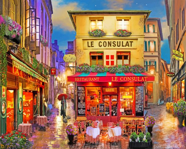 Paris City Painting By Numbers Kits