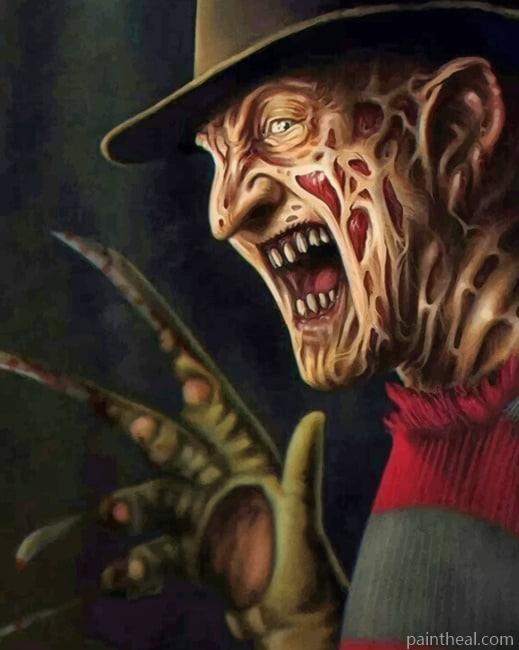 Freddy Krueger NEW Painting By Numbers Kits