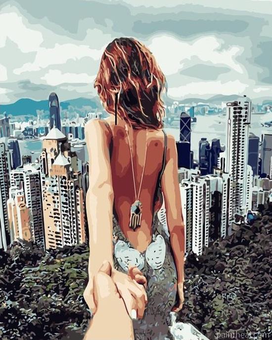Follow Me To New York Cities Painting By Numbers Kits