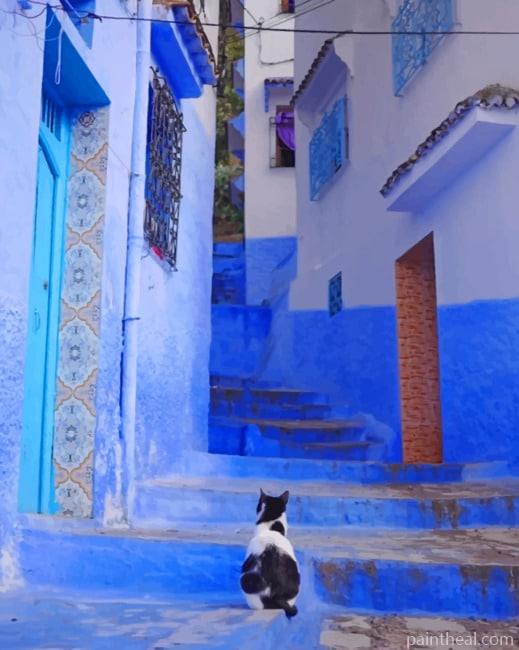 Moroccan Cat NEW Painting By Numbers Kits