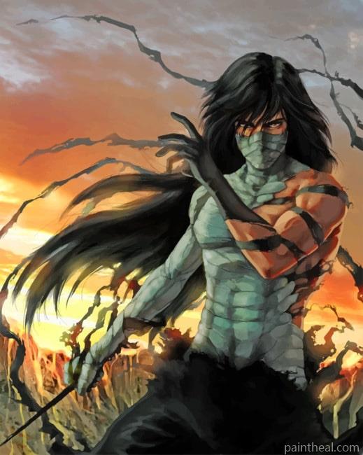 Getsuga Tenshou Bleach Painting By Numbers Kits