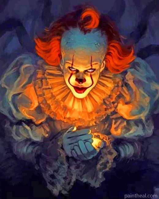 It Movie Horror Painting By Numbers Kits
