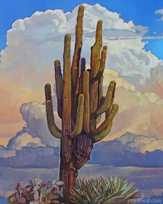 Aesthetic Cactus Plant NEW Painting By Numbers Kits