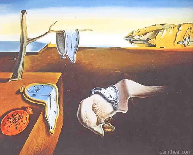 The Persistence Of Memory NEW Painting By Numbers Kits