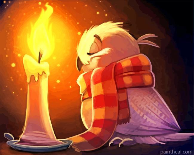 Harry Potter Hedwig Owl Painting By Numbers Kits