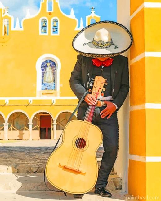 Latino Man Painting By Numbers Kits