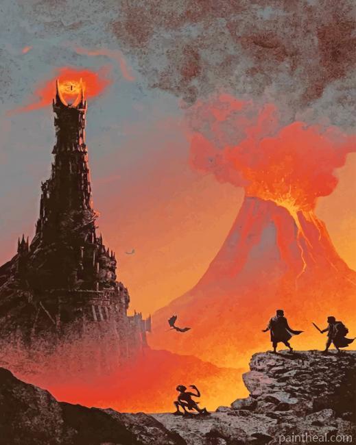 The Lord Of The Rings NEW Painting By Numbers Kits