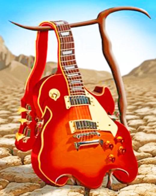 Aesthetic Guitar NEW Painting By Numbers Kits