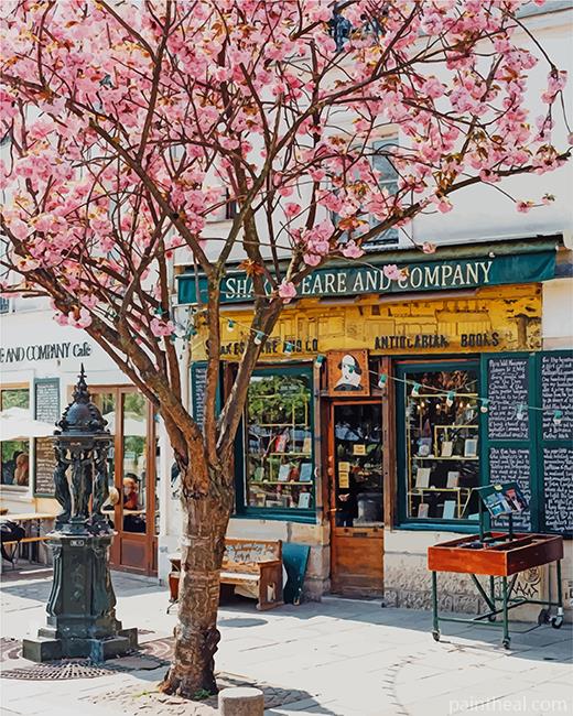 Spring Day In Paris Painting By Numbers Kits