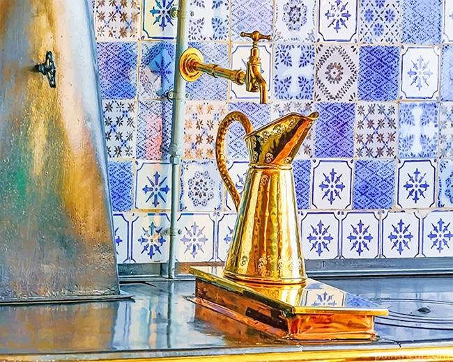 Claude Monet Copper Kitchen NEW Painting By Numbers Kits
