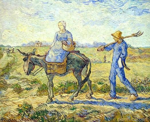 Going out to Work Van Gogh People Painting By Numbers Kits
