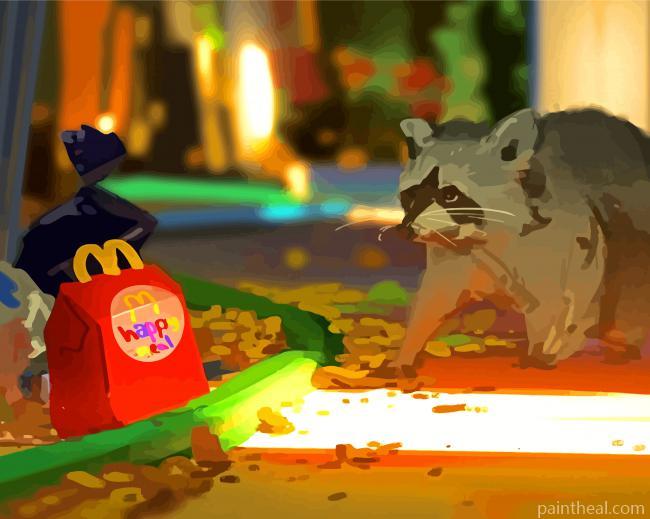 MCDONALDS Painting By Numbers Kits